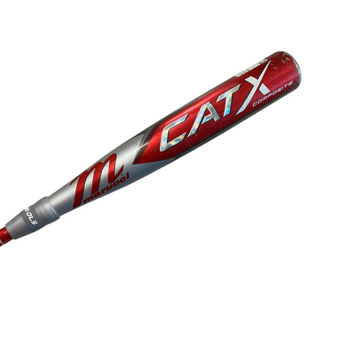 Vist Large View of Product Image Which is Used Marucci CAT X MSBCCPX8 BB/SB USSSA 2 3/4 Bat 32"
