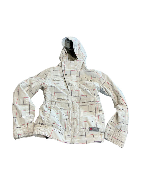 Vist Large View of Product Image Which is Used Burton Outerwear Heavy Jacket Y White MD