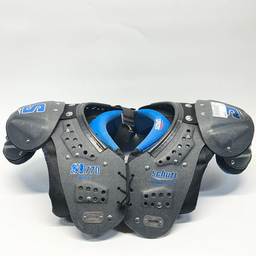 Vist Large View of Product Image Which is Used Schutt SI 770 FB Shoulder Pads Black XL