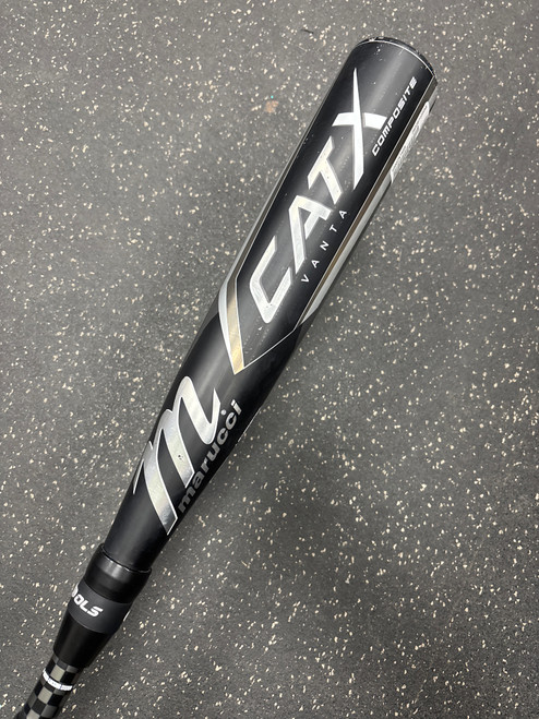 Vist Large View of Product Image Which is Used Marucci CAT X VANTA COMPOSITE USSSA 2 3/4 Bat 29/19 -10