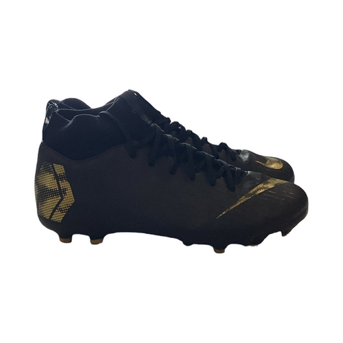 Vist Large View of Product Image Which is Used Nike Soccer Cleats Black Youth 06.0