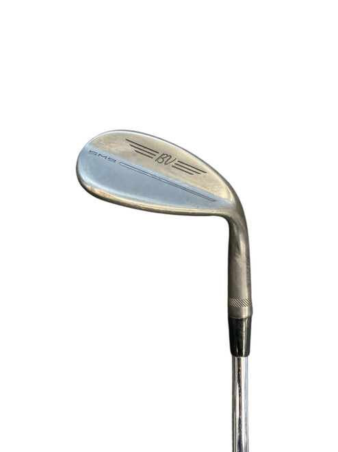 Vist Large View of Product Image Which is Used Titleist VOKEY SM9 BRUSHED STEEL Golf Wedge Mens RH 54 Degree
