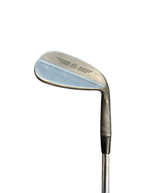 Vist Large View of Product Image Which is Used Titleist VOKEY SM9 BRUSHED STEEL Golf Wedge Mens RH 50 Degree