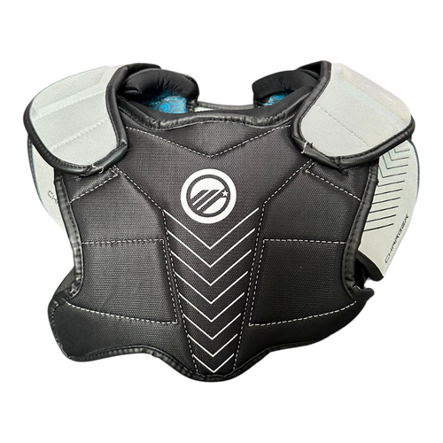 Vist Large View of Product Image Which is Used Maverik CHARGER Lacrosse Shoulder Pads Black SM