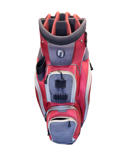 Vist Large View of Product Image Which is Used RJ Sports CART BAG Mens Cart Bag Red