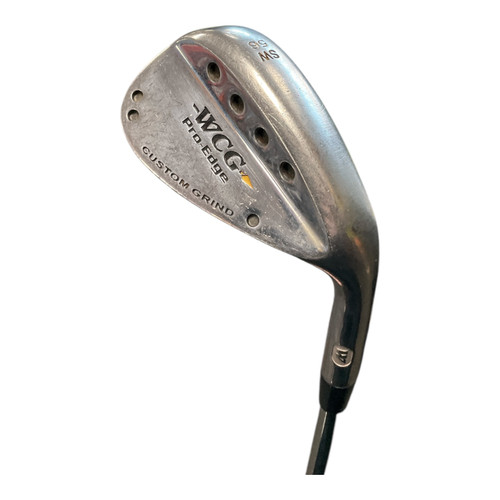 Vist Large View of Product Image Which is Used WCG PRO EDGE SW Golf Wedge Mens RH Sand Wedge