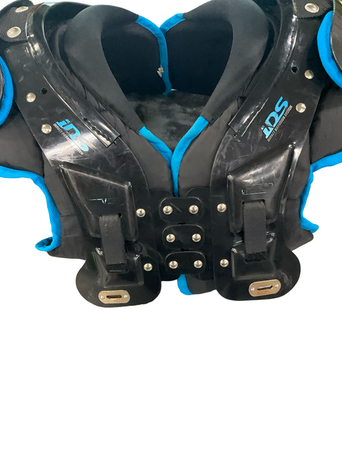 Vist Large View of Product Image Which is Used Champro CHAMPRO SHOULDER PADS FB Shoulder Pads Black LG