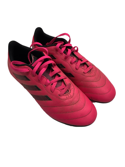 Vist Large View of Product Image Which is Used Adidas Soccer Cleats Pink Senior 5