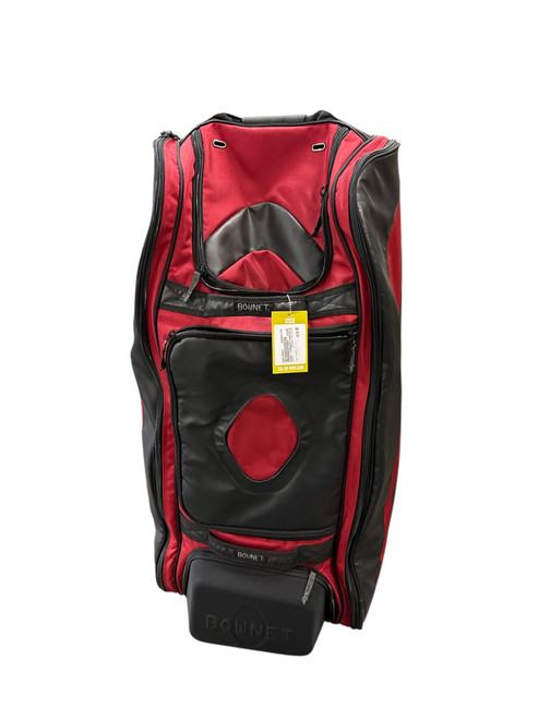 Vist Large View of Product Image Which is Used Bownet COMMANDER WHEELED BAG BB/SB Player Wheeled Bag Maroon