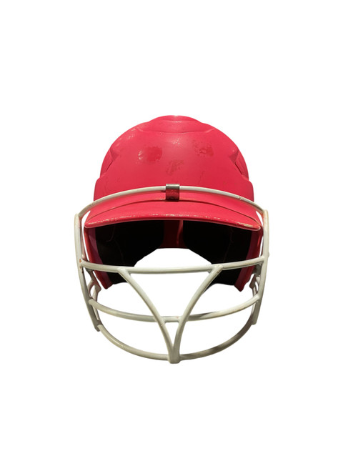 Vist Large View of Product Image Which is Used Worth PINK W/MASK Batting Helmet w/Mask Pink One Size