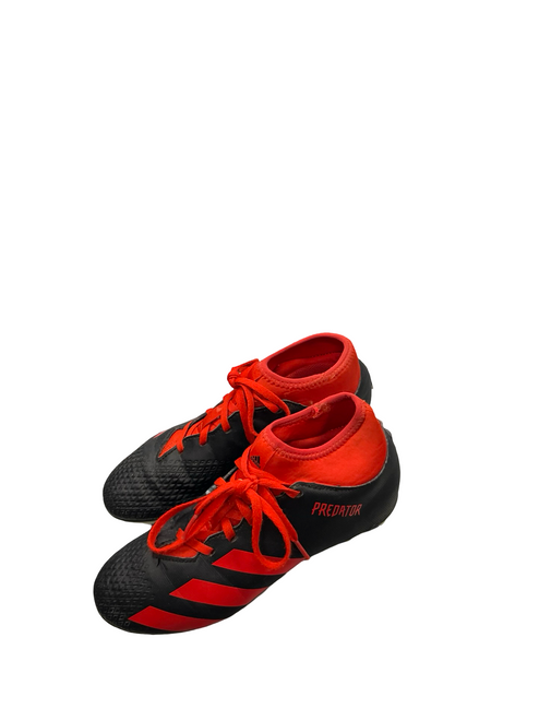 Vist Large View of Product Image Which is Used Adidas Soccer Cleats Black Junior 04.5
