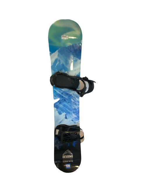 Vist Large View of Product Image Which is Used ROCKY MOUNTAIN DESIGNS ION Mens Board/Bindings Black 152 cm