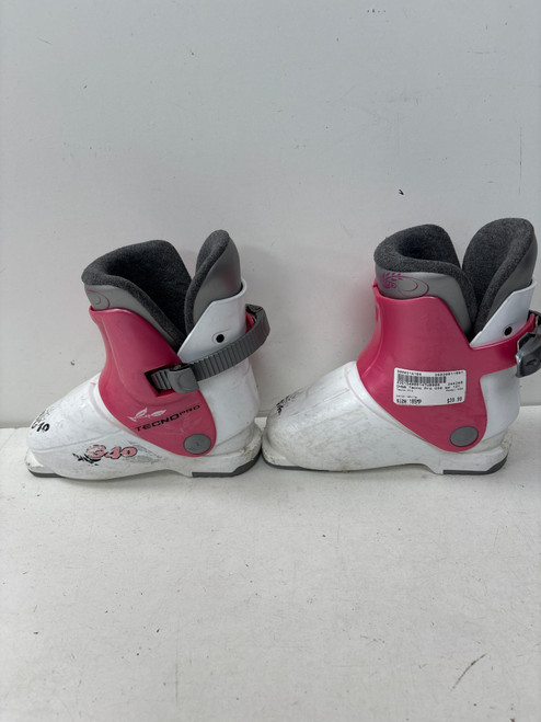 Vist Large View of Product Image Which is Used Tecno Pro G30 Girls DH Ski Boot White 185 MP - Y12