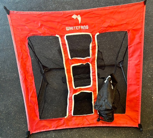 Vist Large View of Product Image Which is Used Whitefang Golf Pitching Net