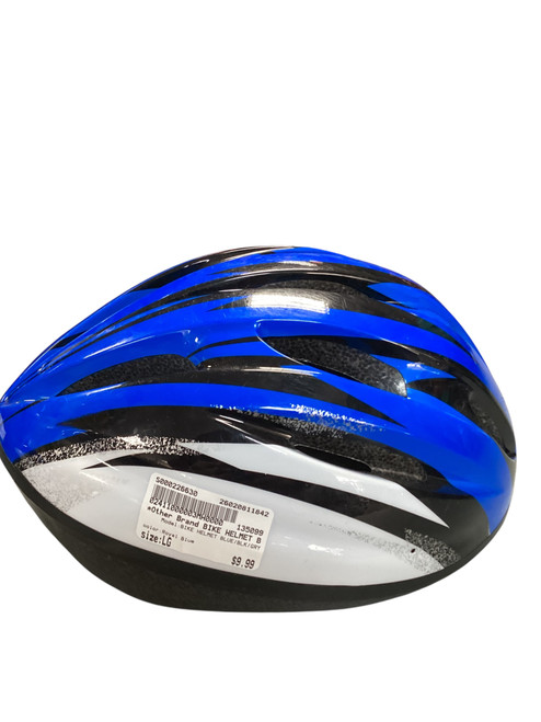Vist Large View of Product Image Which is Used BIKE HELMET BLUE/BLK/GRY Bike Helmet Royal Blue LG
