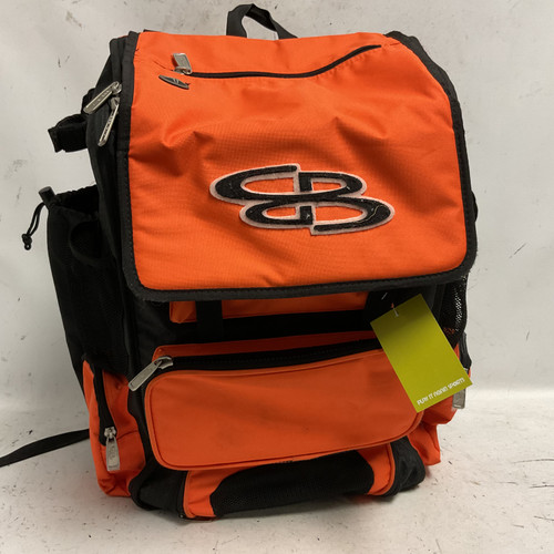 Vist Large View of Product Image Which is Used BoomBah SUPERPACK BB/SB Player Backpack Black And Orange