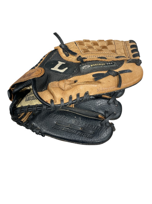 Vist Large View of Product Image Which is Used Louisville Slugger GENB1050 BB/SB Glove T-ball Brown 10 1/2"
