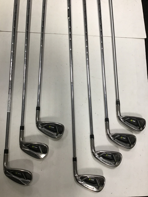 Vist Large View of Product Image Which is Used Taylormade M2 Mens Iron Set RH 4I-PW