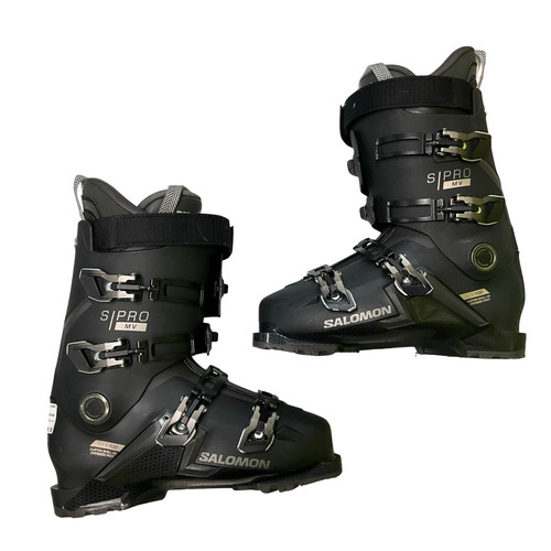 Vist Large View of Product Image Which is Used Salomon S PRO MV Mens DH Ski Boot Black 280 MP - M10 - W11