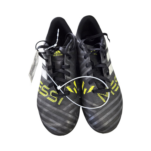 Vist Large View of Product Image Which is Used Adidas Soccer Turf Shoes Black Junior 04.5