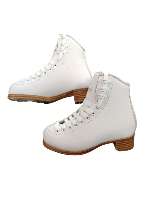 Vist Large View of Product Image Which is Used Jackson 200 MARK 1 Girls Figure Skate White Youth 12.0