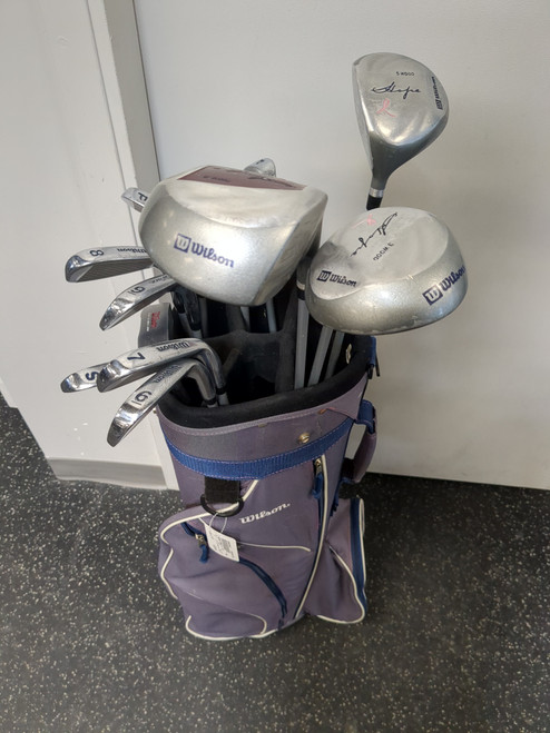 Vist Large View of Product Image Which is Used Wilson HOPE Womens Package Set LH Pink 12 Piece