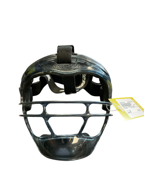 Vist Large View of Product Image Which is Used Defender SPORTS SHIELD BB/SB Fielders Mask White SM