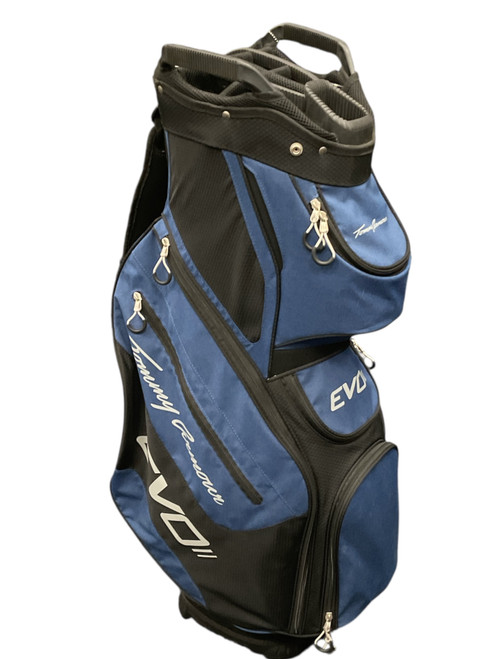 Vist Large View of Product Image Which is Used Tommy Armour EVO Mens Cart Bag Royal Blue