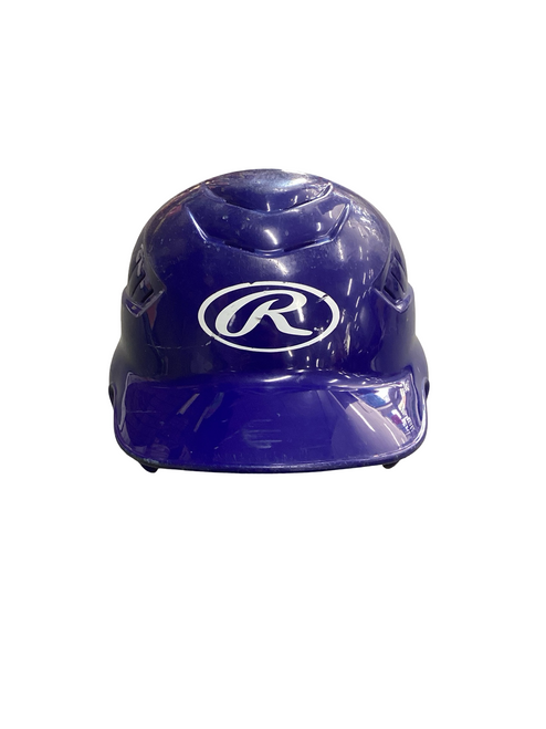Vist Large View of Product Image Which is Used Rawlings CFTBH-R1 Batting Helmet No Mask Royal Blue S/M