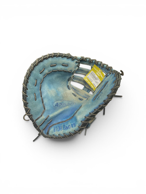 Vist Large View of Product Image Which is Used Wilson WILSON A2000 JAY CORONA 12.25 IN LHT BB/SB First Base LH Throw Carolina Blue 12 1/4"