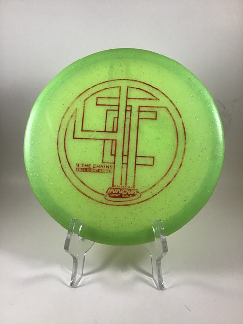 Vist Large View of Product Image Which is Used Innova CHAMPION GATOR Disc Golf Mid Range Green 175g