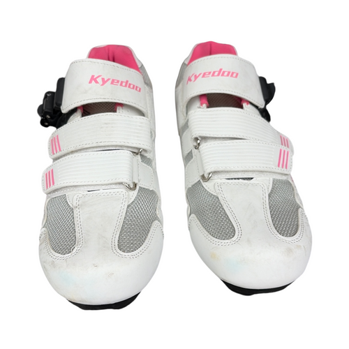 Vist Large View of Product Image Which is Used Kyedon Bike Shoes Adult White Senior 8