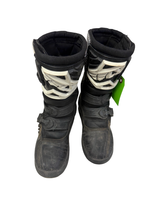 Vist Large View of Product Image Which is Used FLY RACING MAVERIK Motocross Boots Black Size 4