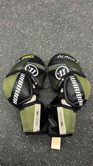 Vist Large View of Product Image Which is Used Warrior ALPHA PRO Senior Elbow Pads MD