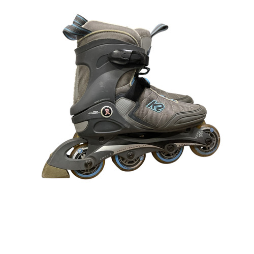 Vist Large View of Product Image Which is Used K2 ABEC POWER TRANSFER Senior Rec Fitness Skates Grey Senior 9