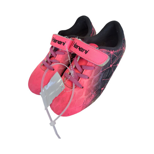 Vist Large View of Product Image Which is Used Soccer Cleats Neon Pink Youth 12.0