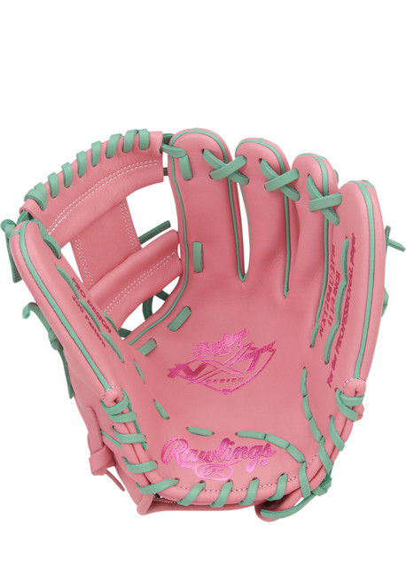 Vist Large View of Product Image Which is New NXT Series 11.5-Inch Pink Infield Glove. Right Hand Throw