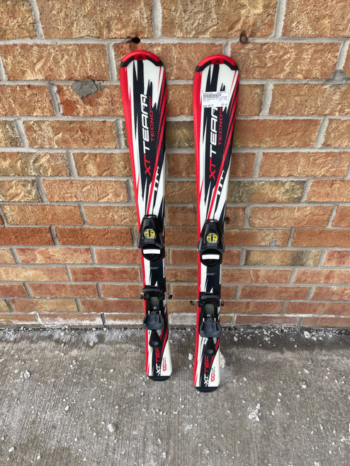Vist Large View of Product Image Which is Used Tecno Pro XT TEAM Boys DH Ski/Binding None 100 cm