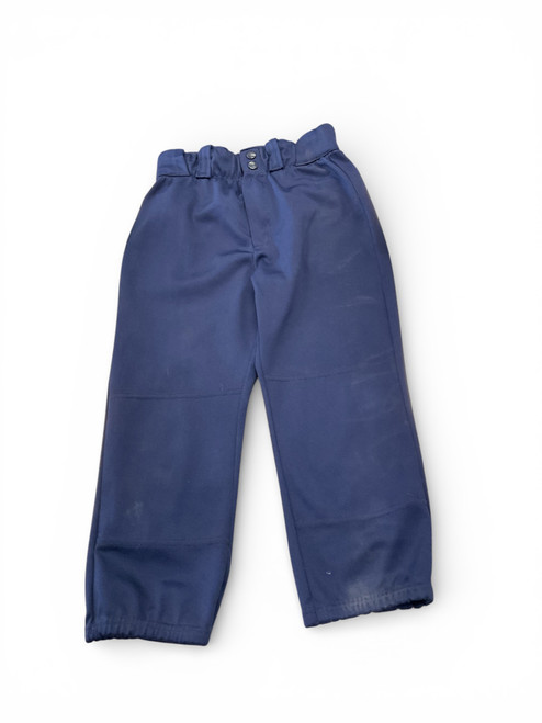 Vist Large View of Product Image Which is Used Wilson BASEBALL PANTS BB/SB Pant Boys Navy Blue LG