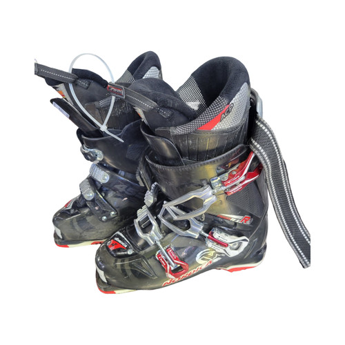 Vist Large View of Product Image Which is Used Nordica TRANSFIRE R2 BOOTS 26.5MP Mens DH Ski Boot Black 265 MP - M08.5 - W09.5
