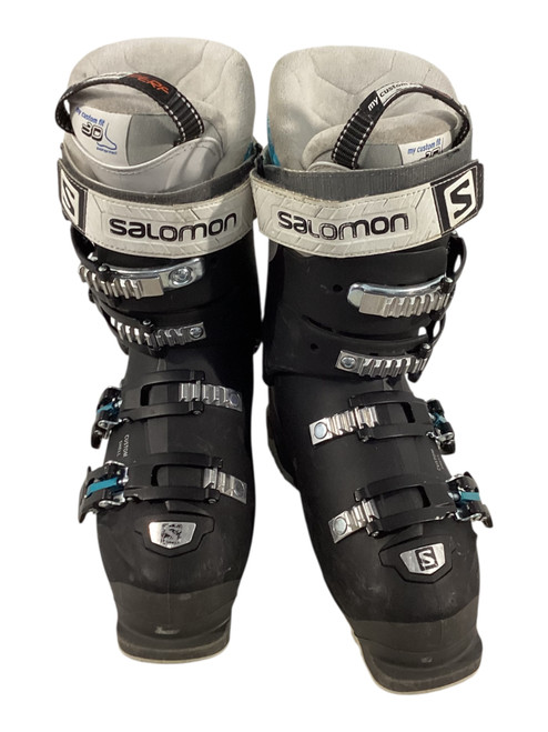 Vist Large View of Product Image Which is Used Salomon X-PRO 90W Womens DH Ski Boot Black 285 MP - M10.5 - W11.5