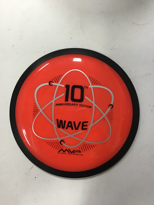 Vist Large View of Product Image Which is New MVP NEUTRON WAVE 10TH ANN Disc Golf Driver Red 174g