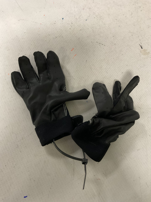 Vist Large View of Product Image Which is Used Franklin BB/SB Batting Gloves Black XS