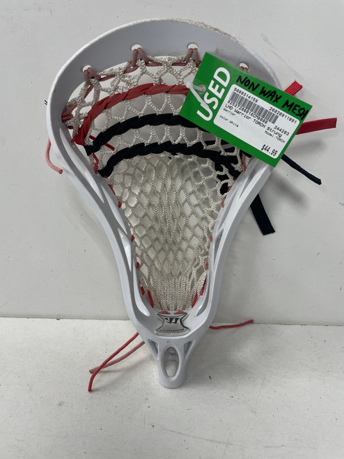 Vist Large View of Product Image Which is Used Warrior TORCH Mens Lacrosse Head White