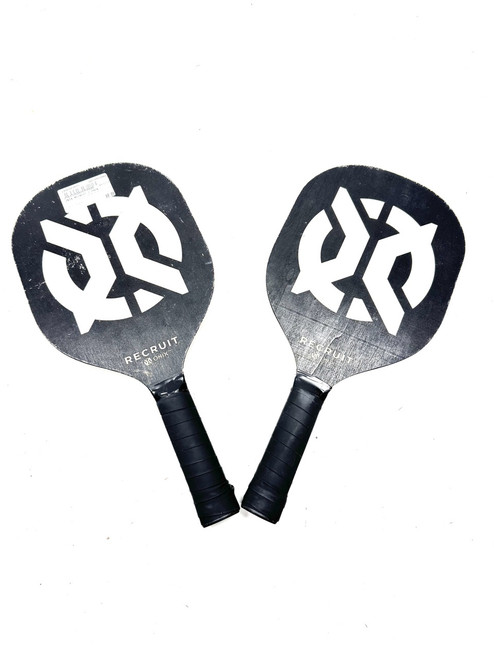 Vist Large View of Product Image Which is Used ONIX RECRUIT 2 PACK Pickleball Racquet Black