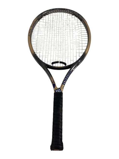 Vist Large View of Product Image Which is Used Wilson HAMMER Adult Tennis Racquet Black Unknown