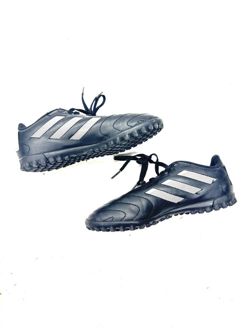 Vist Large View of Product Image Which is Used Adidas Soccer Turf Shoes Black Junior 02.5