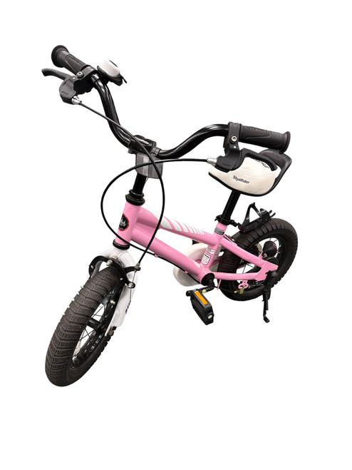 Vist Large View of Product Image Which is Used Royal Baby FREESTYLE Training Wheel Bike Girls Pink 12"