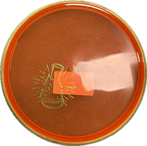 Vist Large View of Product Image Which is Used MVP LABSECOND Disc Golf Putter Orange