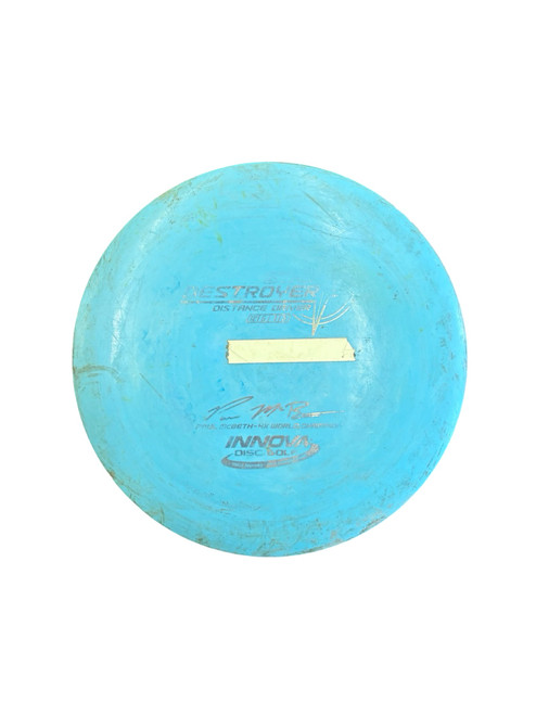 Vist Large View of Product Image Which is Used Innova Star Destroyer Disc Golf Driver Royal Blue